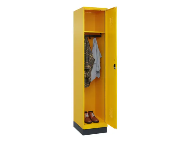 locker,HxBxD 1950x400x500mm,1vak,vak B 400mm,cil.-slot,sokkel