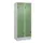 Z-garderobekast,HxBxD 1950x800x500mm,vak B 200/400mm,draaigrendel