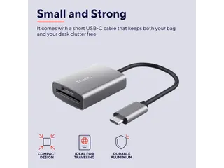 Kaartlezer micro SD Trust Dalyx USB-C - 6