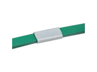Sluitzegels Metaal 13x30mm Gestreept Zilver - 1