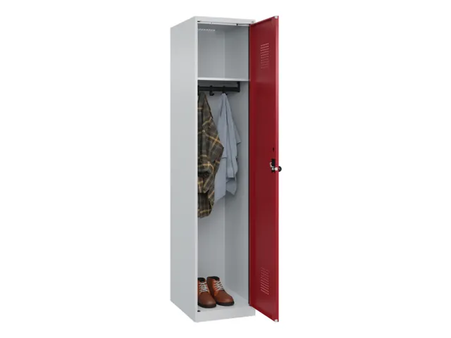 locker,HxBxD 1850x400x500mm,1vak,vak B 400mm,draaigrendel