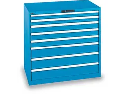 Ladenkast Code 1000x1023x725mm 8laden 200kg Ral5012