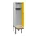 locker met bank,HxBxD 1950x400x815mm,1vak,vak B 400mm,cilinderslot