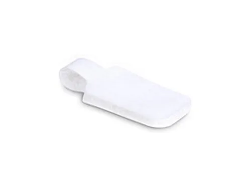9cm Kabel Labels klittenband wit 100 stuks