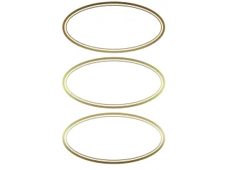 huishoudetiket Z-design Home pakje a 2 vel goud - 2
