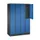 Dubbeldekse garderobekast,HxBxD 1950x1220x500mm,4x2vak.,vak B 260mm