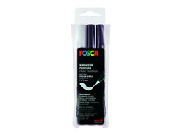 Paintmarker Uni POSCA PCF350 Brush 1-10mm assorti set à 3 stuks