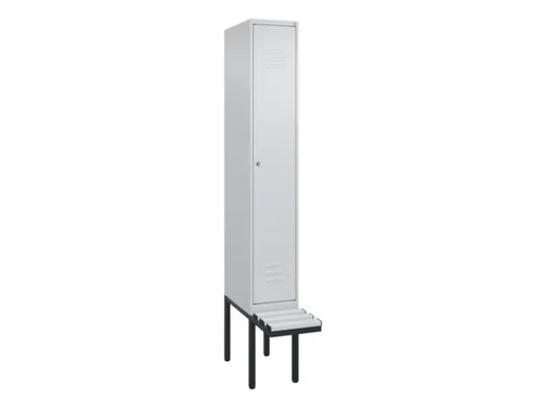 locker voor scheiding van kleding,HxBxD 2120x300x815mm,1vak