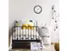 Horloge murale 36cm - Silencieux - Noir/Multicolore - Plastique - nXt