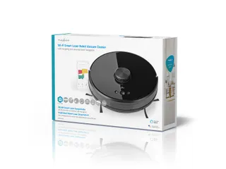 Robotstofzuiger Nedis wifi laser 3-in-1 zwart - 20