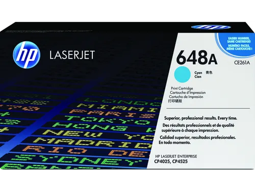HP 648A CE261A Blauwe Toner Origineel HP