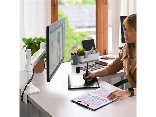 Bras 1 écran Ergotron NX Blanc