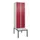 Z-garderobekast,HxBxD 2120x600x815mm,2vak,vak B 300mm,draaigrendel