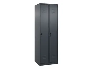 locker voor scheiding van kleding,HxBxD 1850x600x500mm,2vak - 1