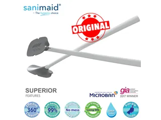 Sanimaid Copenhagen Toilet Cleaner Wit Met Muurhouder - 6