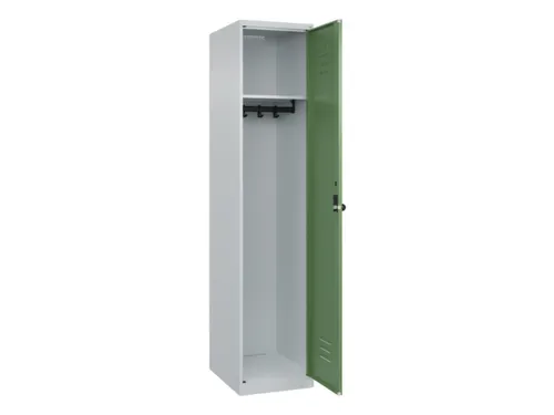 locker,HxBxD 1850x400x500mm,1vak,vak B 400mm,draaigrendel