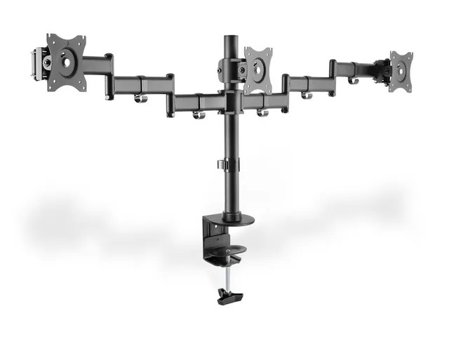 Bras 3 écrans 15-27 inch Noir