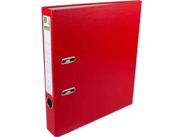 ordner A4 uit PP en papier rug van 50 mm rood