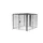 magazijnbox HxBxD 2 1x2 45x3010m gaaswanden dubbele openslaande deur