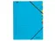 Sorteermap Leitz 3907 A4 7 Vaks Blauw karton