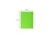 Dossiermap Met Dubbel Tas Rock''s 220 Lime Groen A4 25 Stuks