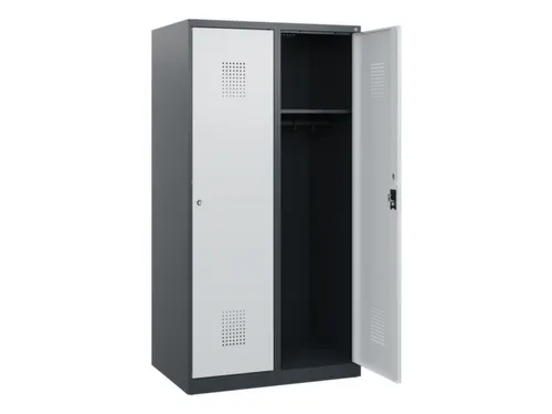 schoollocker,HxBxD 1530x800x500mm,2vak,vak B 400mm,cil.-slot