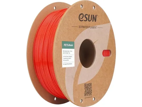 PETG 1,75mm rood 1kg eSUN 3D Filament