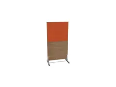 scheidingswand,HxB 1545x800mm,NT-cherry,BN3012-oranje