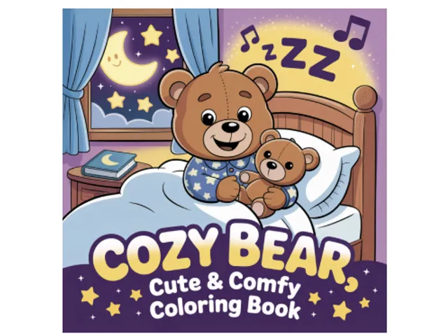 Kleurboek Cozy Bear 2