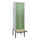 Dubbeldekse dekenkist,HxBxD 2120x600x815mm,2x2vak.,vak B 300mm