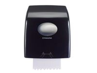 Aquarius 7956 slimroll handdoek dispenser zwart