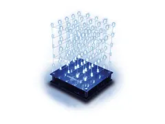 3D LED-Kubus - 5x5x5(Blauwe LED)