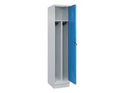 locker voor scheiding van kleding,HxBxD 1950x400x500mm,1vak