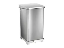 Industriële pedaalemmer 45 Liter Mat RVS