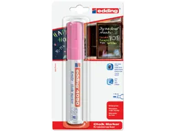 Viltstift edding 4090 window schuin neonroze 4-15mm blister