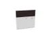 baliepaneel,v. bureau,aanbouw achter,B 1200mm,Bl-wit,BN2036-bruin