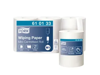Tork 610133 Poetspapier M1 Advanced Centerfeed 1-laags 120m Wit - 2