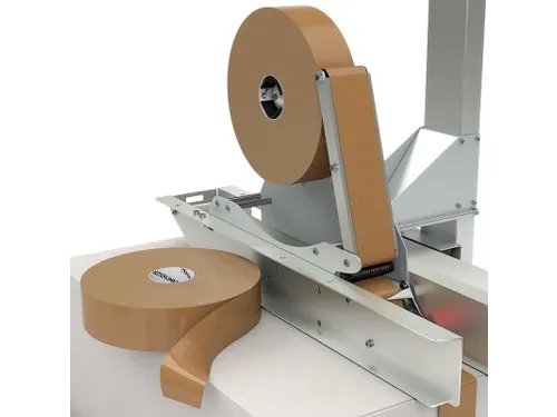 Machine verpakkingstape PP/rubber bruin 50mmx1000m 28 µm 6 rollen