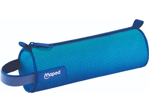 Maped Kidy Learn Concentration Etui rond met rits Blauw