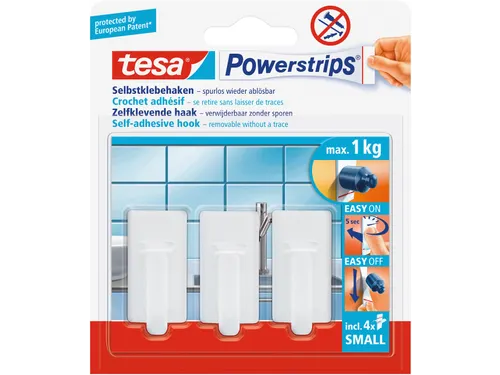 zelfklevende haken Powerstrips 3 stuks
