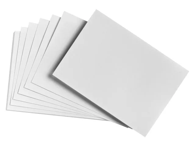 Correspondentiekaart Djois Atlanta A6 105x148mm 200gr wit 50 stuks