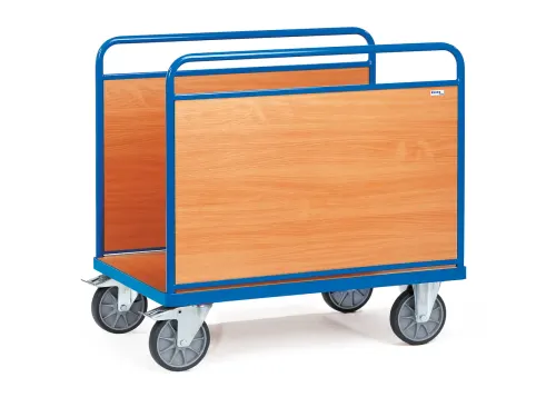 Fetra Hekwagens 2542 600kg 1000x700mm Ral5007 Houten Wanden