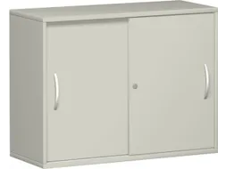 Schuifdeurkast 770x1000x430mm Romp Lichtgrijs Decor Front Lichtgrijs