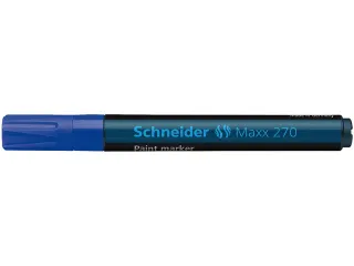Lakmarker Schneider Maxx 270 1-3 mm blauw - 1