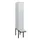 Dubbeldekse dekenkist,HxBxD 1950x300x815mm,1x2vak.,vak B 300mm