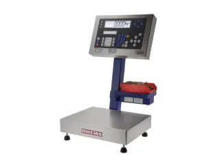 Telweegschaal-installatie,platform BxD 350x280mm,RVS,weegbereik 1-30kg - 2