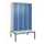 locker met bank,HxBxD 2120x1200x815mm,4vak,vak B 300mm,cil.-slot