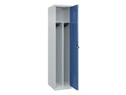locker voor scheiding van kleding,HxBxD 1850x400x500mm,1vak