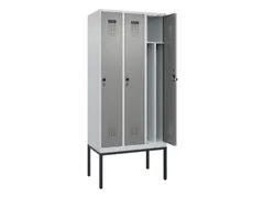 locker voor scheiding van kleding,HxBxD 2120x900x500mm,3vak