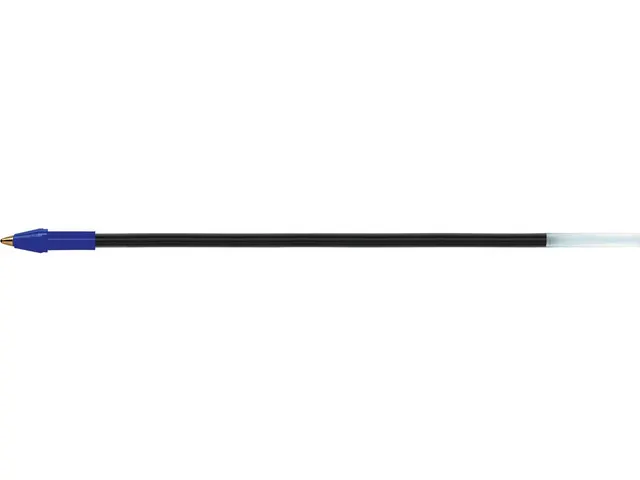 Cristal Re-New recharge stylo bille, medium, 3 p, bleu
